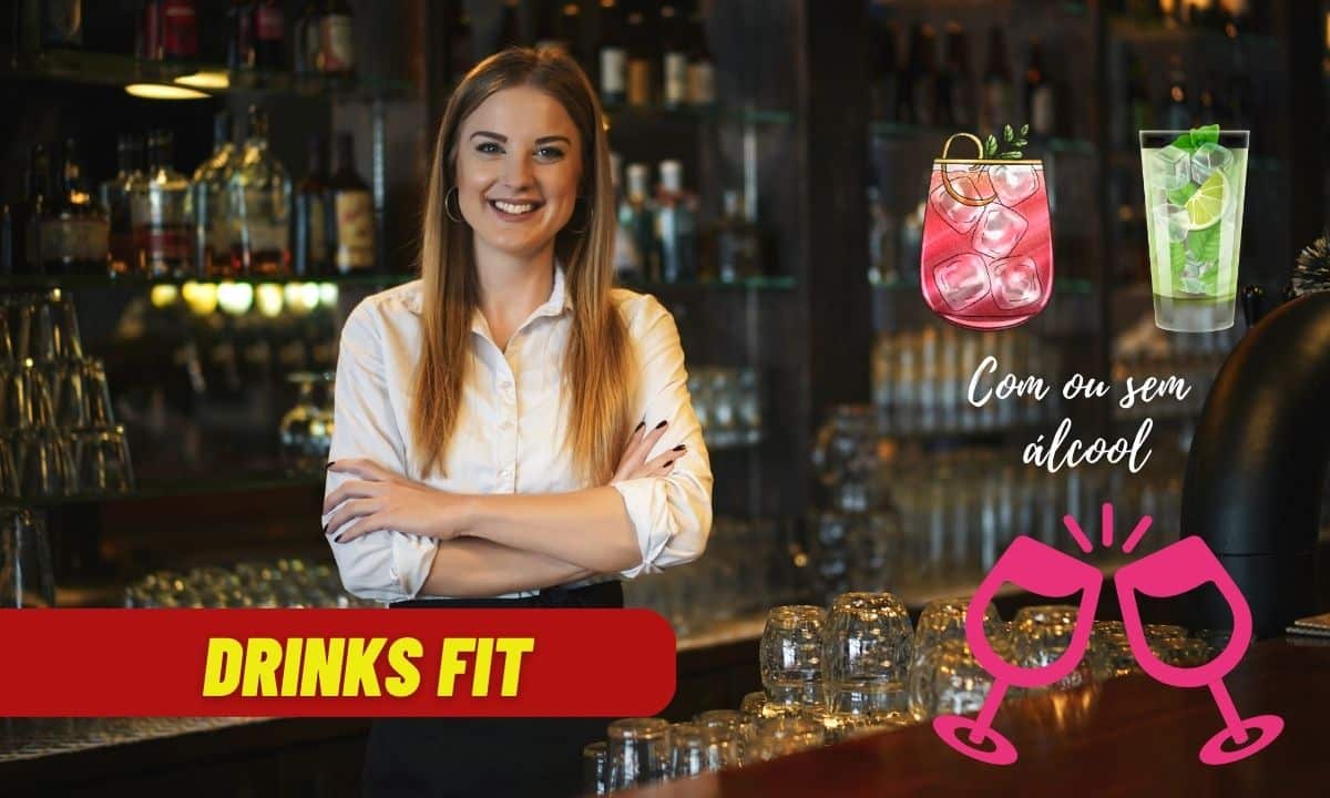 3 Drinks Fit com e sem álcool para curtir a festas de fim de ano: saiba como preparar 1 Drinks Fit.