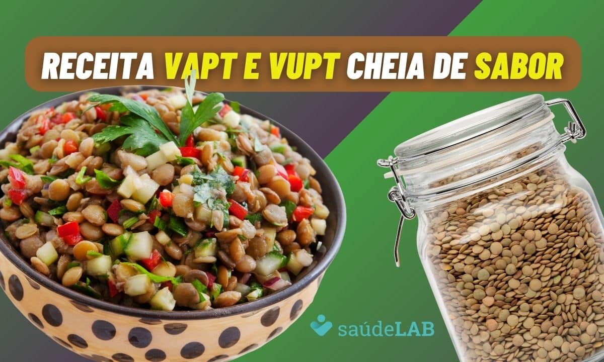 Salada de lentilha: receita perfeita que não pode faltar na mesa 1 Salada de Lentilhas.