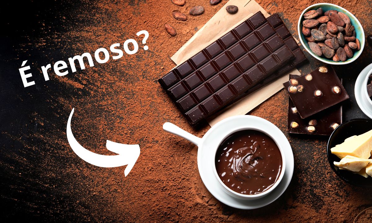 Chocolate é remoso? Será que inflama mesmo? Descubra 1 Chocolate é remoso.