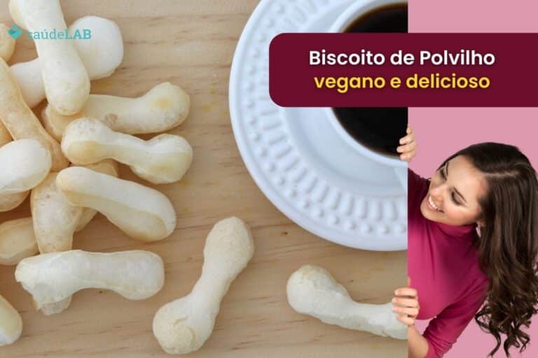 Biscoito de polvilho vegano: receita deliciosa para hora do café 1 Biscoito de polvilho vegano.