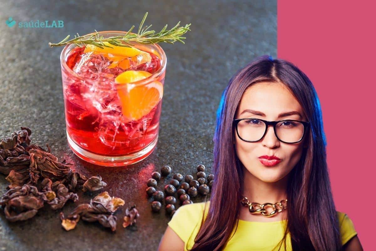 Gin com hibisco: aprenda como preparar esse drink delicioso 1 Gin com hibisco.