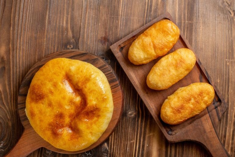 pãozinho low carb de frigideira com psyllium.